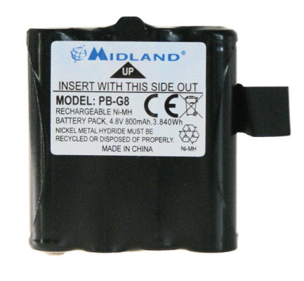 Batterie Midland BP08 Pour HP108/408
